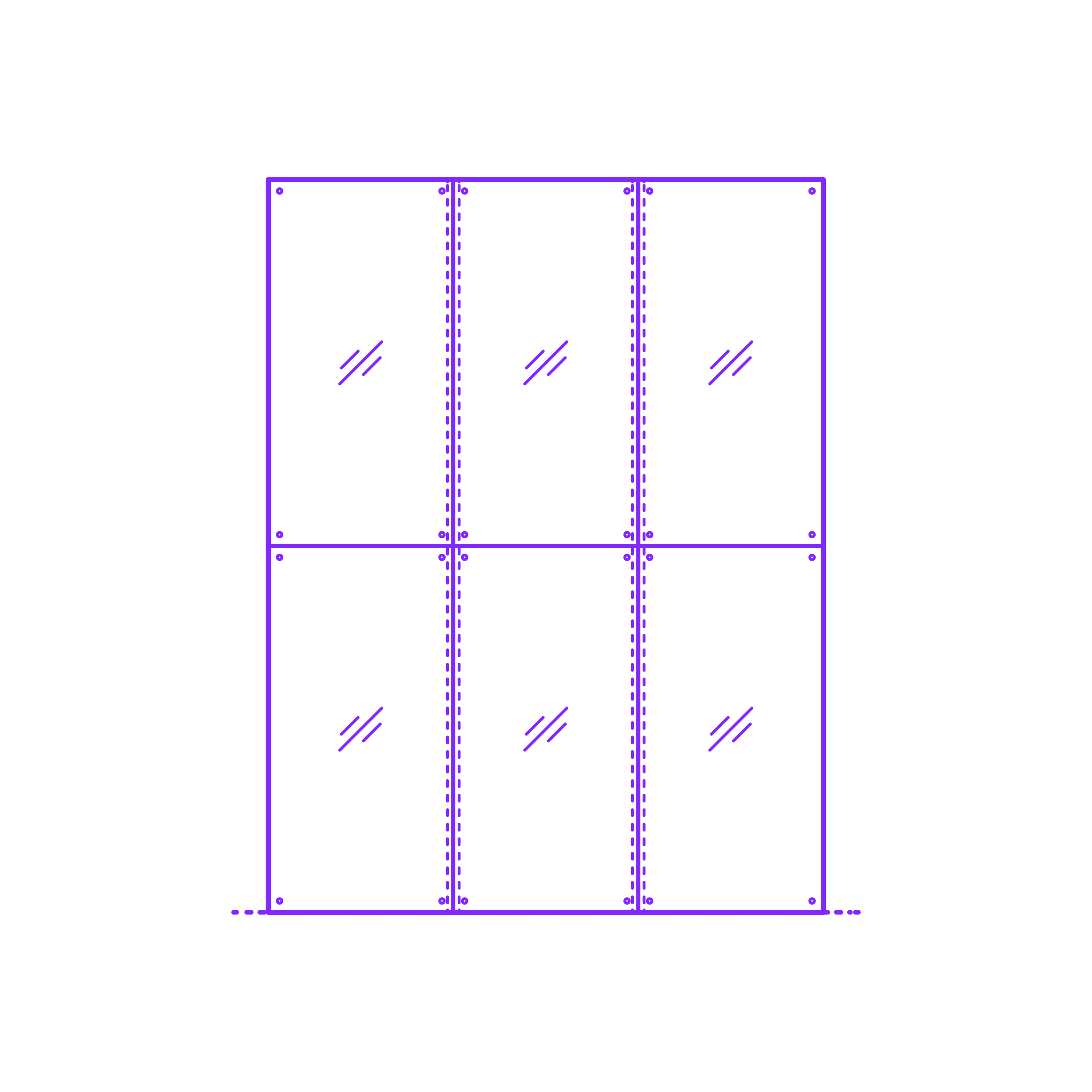 Buildings Curtain Walls Glazed Spider Structure Outline Svg File Free Vectors